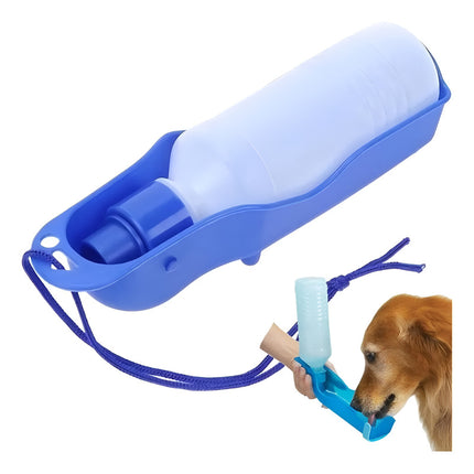 Bebedero Botella 500ml Portatil Perros Mascotas Ideal Paseos Varios