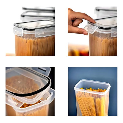 Juego Tarros Herméticos Contenedores Recipientes Organizadores 24