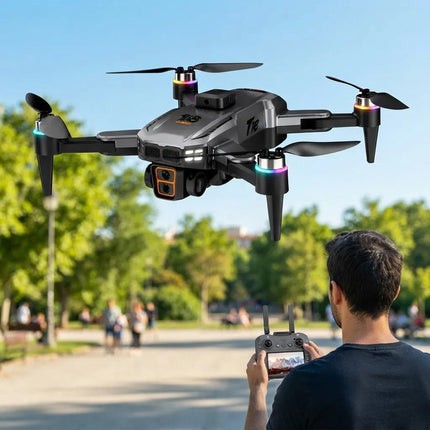 Drone Con Control Remoto Y Pantalla Retorno T18p C