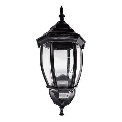 Farol Colonial Metálico Negro Exterior/interior Negro