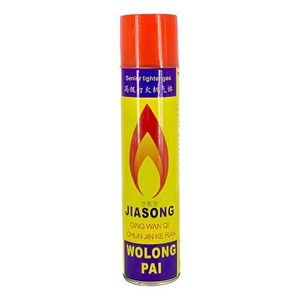 Gas Butano Grande 385 Ml Con 5 Adaptadores Para Recarga
