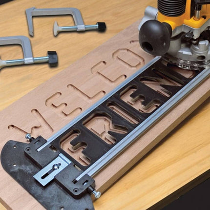 Kit De Plantillas Para Hacer Letreros Signcrafter Milescraft