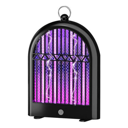 Atrapa Moscas Y Mosquitos Electrico C Luz Led