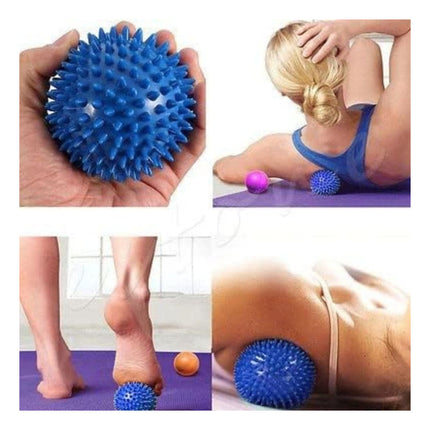 Pelota Rígida Con Pinchos Para Entrenamiento 8cm X
