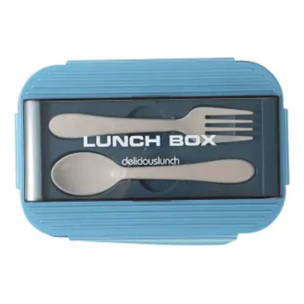 Lunchera Termica Acero Inoxidable Con Cubiertos A