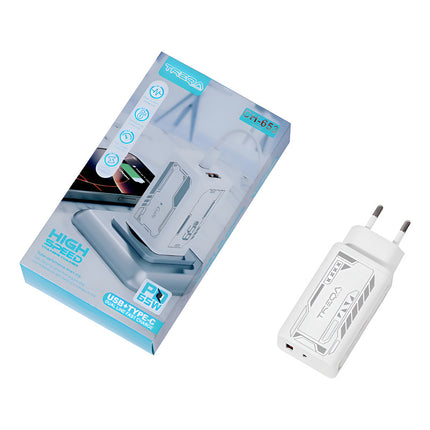 Cargado Treqa Para Celular Ch-653 Usb+pd 65w V