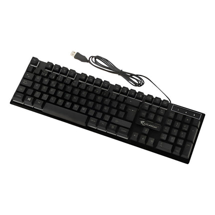 Teclado Gamer Símil Mecánico Kr-6300 Negro 1