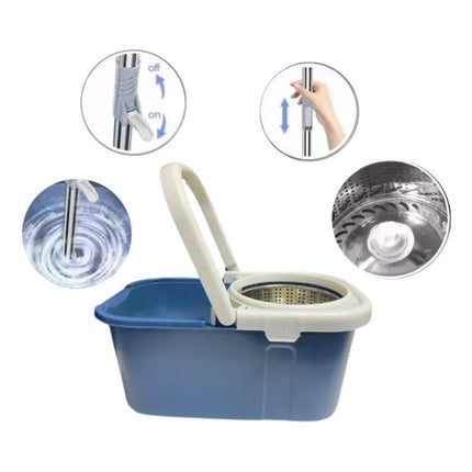 Balde Mopa Metalica Combinada Calidad Centrifugador Metal Varios