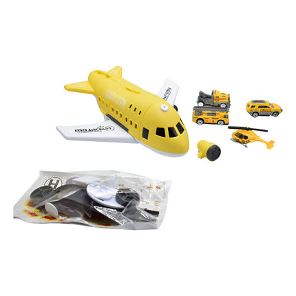 Avión Con Accesorios En Caja 27x10cm