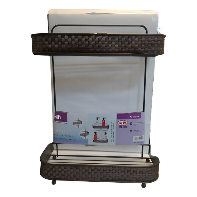 Organizador Para Baño De Colgar 2 Estantes S20042 V
