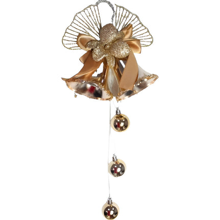 Adorno Colgante Navideño Campanas 40x17cm Ccm00737 V