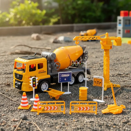 Camión De Construcción Con Accesorios Amarillo Ty372941c Amarillo