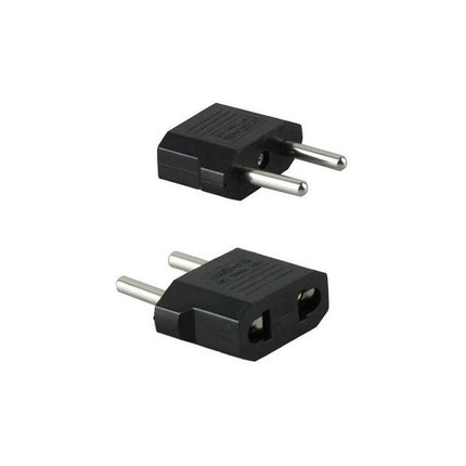 Adaptador Ficha Americana 2 Patas Chatas-redondas