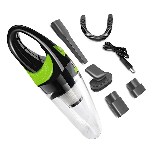 Aspiradora Auto Inalambrica Carga Usb 120 W Maxima Calidad Negro