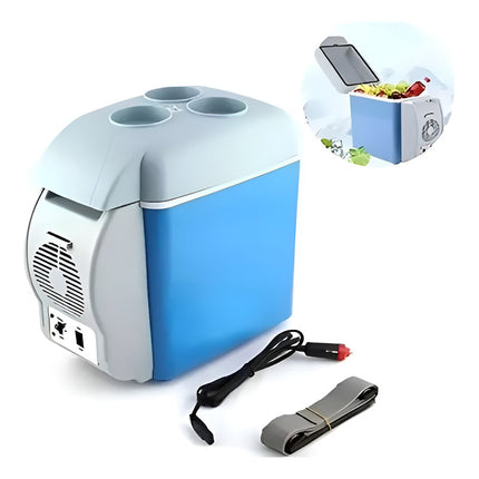 Mini Refrigerador Portátil Para Autos 7.5l V