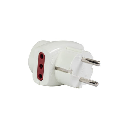 Adaptador Nema + 2 Tres En Linea A Schuko.