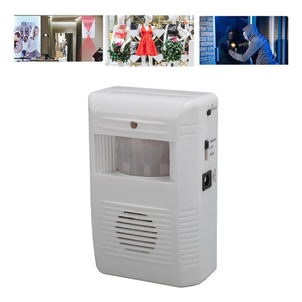Avisador Puerta Timbre Sensor De Movimiento Blanco