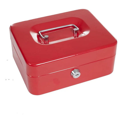 Caja De Seguridad Con Llave Con Divisiones 30 X 24 X 9 Cm Varios