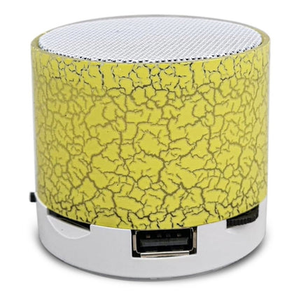 Parlante Portable Cilindrico C/bluetooth  Craquelado  Varios