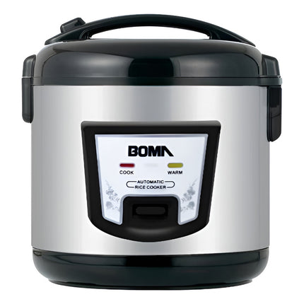 Olla Arrocera Eléctrica Boma  2 Lts 400w Gris