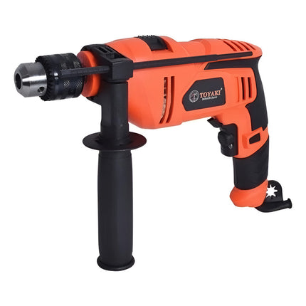 Taladro 13mm 900w C/percutor Toyaki Tk-803 Naranja Claro 50/60 Hz