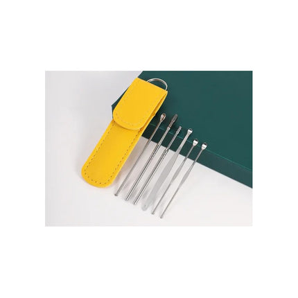 Kit De Limpieza De Oidos Extracción De Cera Acero Inoxidable