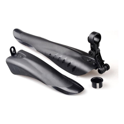 Guardabarros Plásticos Flexibles Para Bicicleta Negro