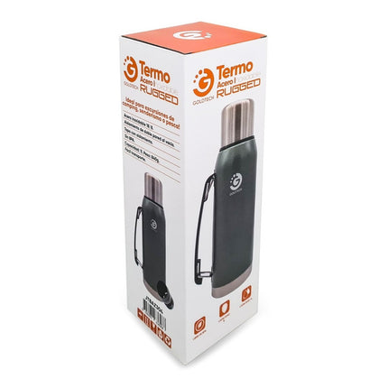 Termo Rugged Acero Inoxidable Goldtech 1lt Varios