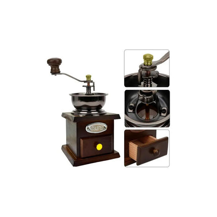 Molinillo De Café Manual Clásico Con Cajón V