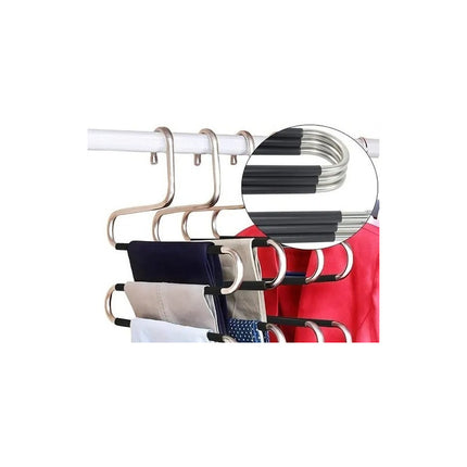 Percha Pantalones  Plegable Antideslizantes Organizador