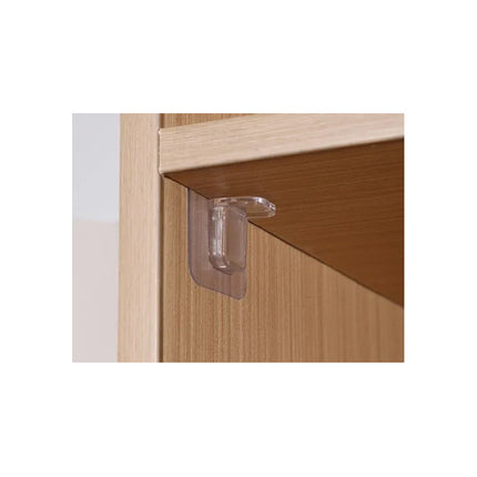 Soporte Plástico Para Estantes X 4 Piezas