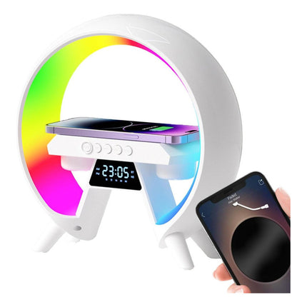 Parlante Reloj  Cargador Portatil De Celular  5 En 1  V V