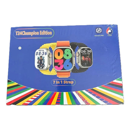 Reloj Inteligente T24 Champion Edition 7 Mallas V