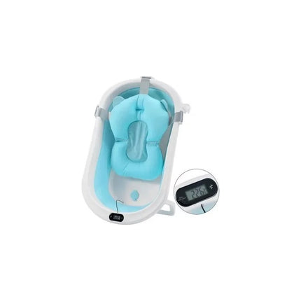 Bañito Bebe + Colchon + Termometro + Gorrito Baño Varios