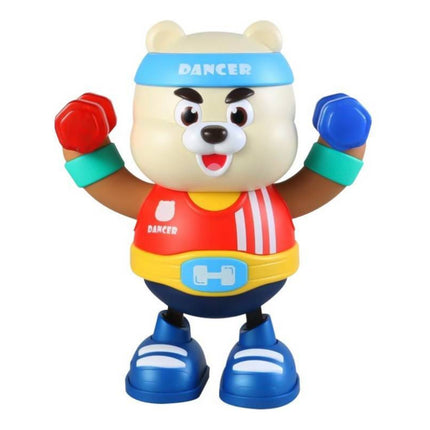 Oso Teddy Bailarin C Música Y Luces