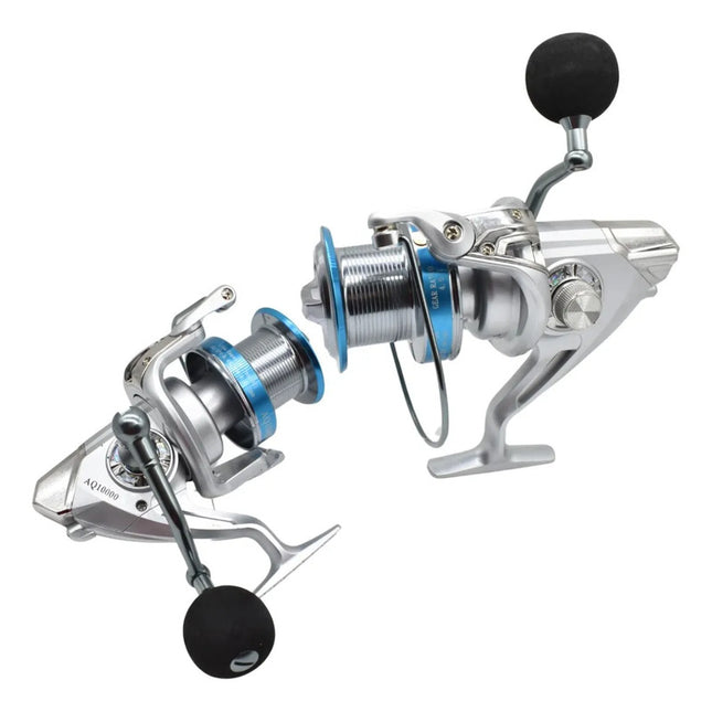 Reel De Pesca Giratorio 4.9:1 Aq10000.sf1671 Gris