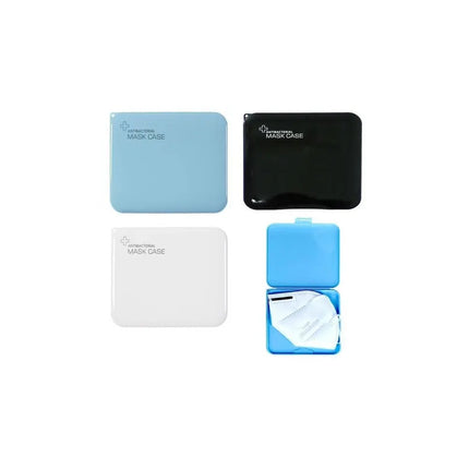 Estuche Plástico Porta Tapabocas - Guarda Tapabocas 11x11cm Varios
