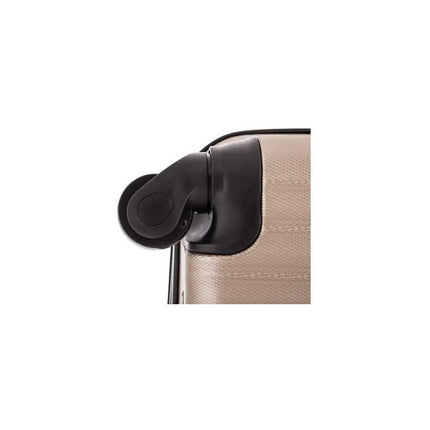 Valija Indra Champagne 55x34,5x23 Cm En Abs Champange