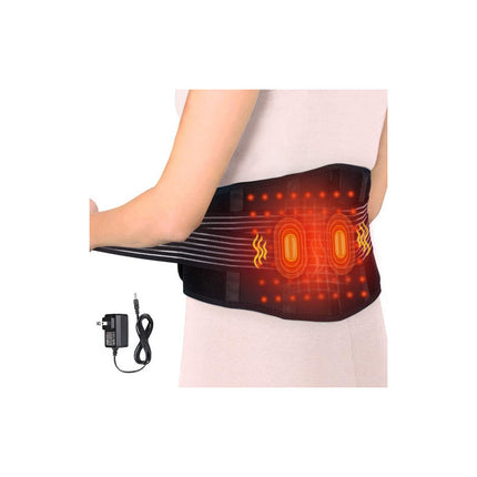 Faja Con Calor  Cervical Para Espalda Alivia Dolor  Negro Unico