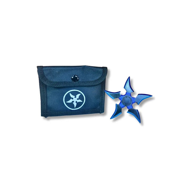Estrella Ninja De Mano  Centella Azul  Azul