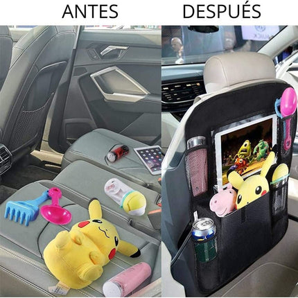 Organizador De Auto Para Asiento Con Soporte Tablet Nuevo