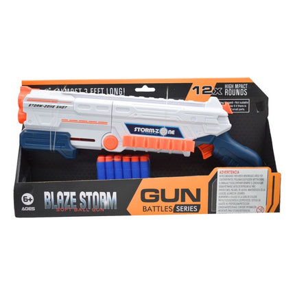 Pistola Con Lanzadores Doble Tiro Ty363024 Blanco