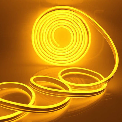 Manguera Cinta Led Neon 5m Color Amarillo  220v