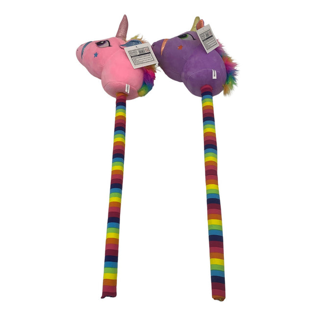Caballito Cabeza Con Palo Para Montar Unicornio Juguete V