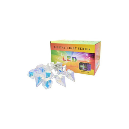 Cortina De Luz Led Con Rombos 3mts. Multicolor Ccm00643 Rgb