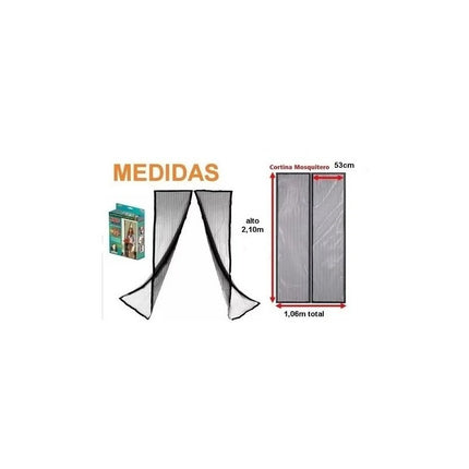 Lampara Mata Insectos + Cortina Mosquitero