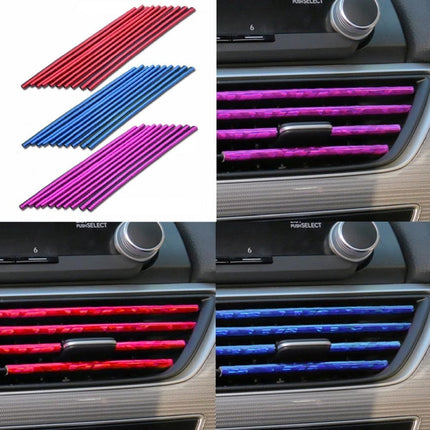 Moldura Rejilla Aire Auto Decoracion Tunign Tiras X10