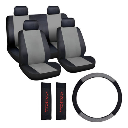 Set Fundas Cubre Asientos Para Auto 12 Piezas