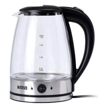 Jarra Electrica Vidrio Marvo C/selector Mate 1.8l B