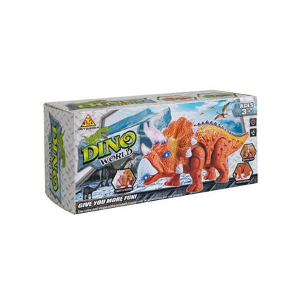 Dinosaurio Triceratops Con Movimientos Y Luces V